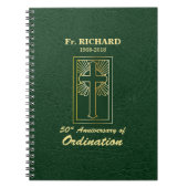  50e Jubileum van Ordination Green Notitieboek (Voorkant)