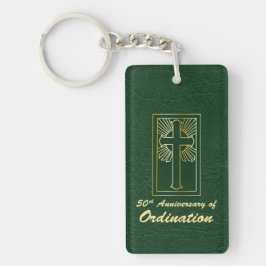  50e Jubileum van Ordination Green Sleutelhanger