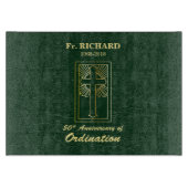  50e Jubileum van Ordination Green Snijplank (Voorkant)