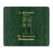  50e Jubileum van Ordination Green Snijplank (Voorkant)