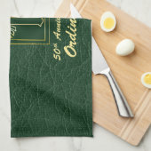  50e Jubileum van Ordination Green Theedoek (Quarter Fold)