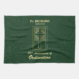  50e Jubileum van Ordination Green Theedoek