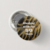 50e Jubileum Veer Mijlsteen Ronde Button 3,2 Cm (Voorkant /achterkant)