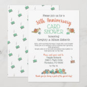 50e Jubileum Vogels Kaart Shower (Voorkant / Achterkant)