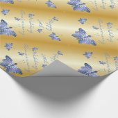 50e Jubileum voor bruiloft Cadeaupapier (Hoek)