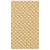 50e Jubileum voor bruiloft Gold Ochre Tablecloth Tafelkleed (Voorkant)