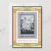 50e Jubileum voor bruiloft Kaart (Voorkant)