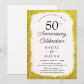 50e Jubileum voor bruiloft Kaart (Voorkant / Achterkant)