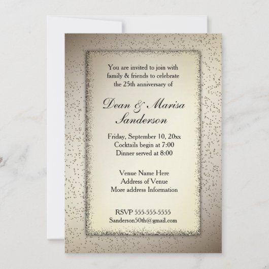 50e Jubileum voor bruiloft Kaart (Voorkant)