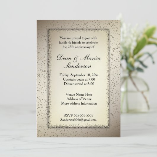 50e Jubileum voor bruiloft Kaart (Staand voorkant)