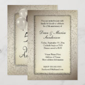 50e Jubileum voor bruiloft Kaart (Voorkant / Achterkant)