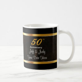 50e Jubileum voor bruiloft Koffiemok