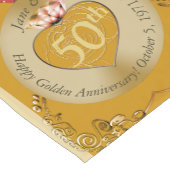 50e Jubileum voor bruiloft Korte Tafelloper (Hoek)