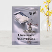 50e Jubileum voor de Orde Gefeliciteerd Kaart (Gele Bloem)