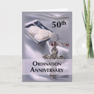 50e Jubileum voor de Orde Gefeliciteerd Kaart