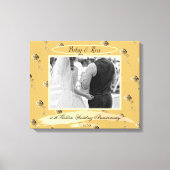 "50e Jubileum voor het weddenschap met de Golden"  Canvas Afdruk (Voorkant)