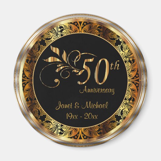 50e Jubileum voor het weddenschap met de Golden Magneet (Voorkant)