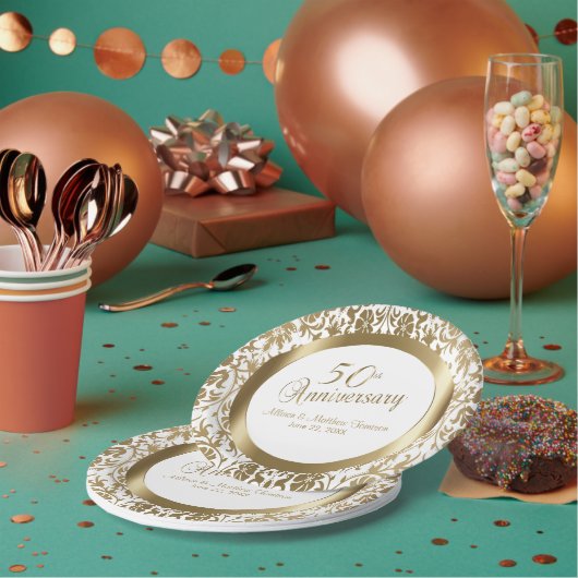 50e Jubileum voor het weddenschap met de Golden Papieren Bordje (Multi)