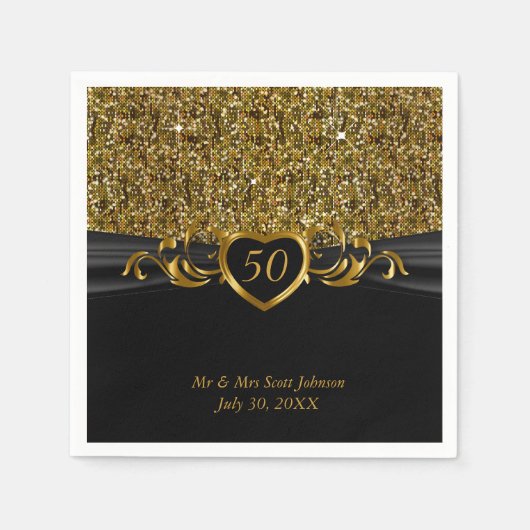 50e Jubileum voor het weddenschap met de Golden Servetten (Voorkant)