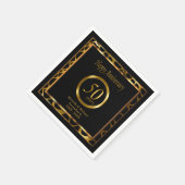 50e Jubileum voor het weddenschap met de Golden | Servetten (Hoek)