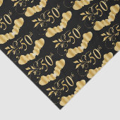 50e Jubileum voor het weddenschap met de Golden Tissuepapier (Detail)