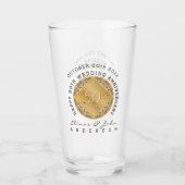 50e Jubileum voor weddenschappen Glas (Voorkant)