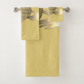 50e Jubileum voor weddenschappen Golden Claddaugh Bad Handdoek (Insitu)