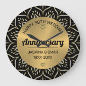 50e Jubileum voor weddenschappen, goud en diamante Grote Klok (Voorkant)