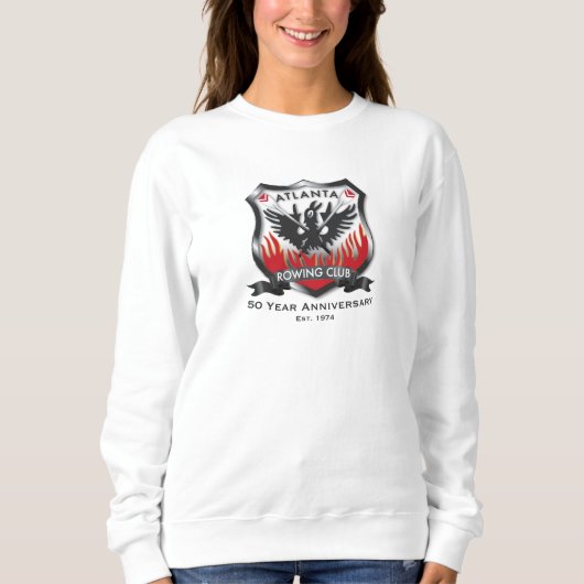 50e Jubileum Vrouwen Basic Sweatshirt (Voorkant)