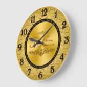 50e Jubileum wandklok (Hoek)