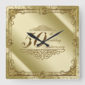 50e Jubileum wandklok (Voorkant)