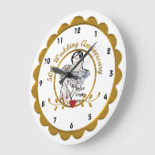 50e Jubileum wandklok (Hoek)