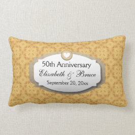 50e Jubileum Wedding Jubileum Gold Z05 Kussen