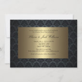 50e Jubileum Wedding Photo-uitnodiging Kaart (Achterkant)