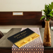 50e Jubileum zwarte goudglans Gastenboek