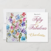 50e kaart (Voorkant)