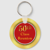  50e-klasse reünie-Sleutelhangers, Gold Sleutelhanger (Achterkant)