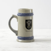 50e koninklijke artillerie met raketschild bierpul (Links)