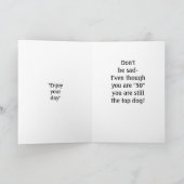 50E MAAR NOG STEEDS DE HOND. KAART (Binnen)