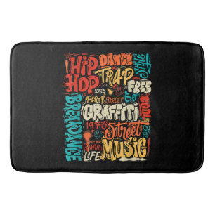 50e Muziek en Hiphop Graffiti Cassette  R Badmat