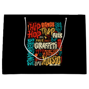 50e Muziek en Hiphop Graffiti Cassette R Groot Cadeauzakje