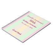 50e Notitieboek van het pastboek van de Birthday P (Linkerzijde)