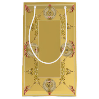 50e of 1e bruiloft Jubileum Gift Bag Klein Cadeauzakje