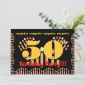 50e OPLEIDING Gold-feestdag Kaart (Staand voorkant)