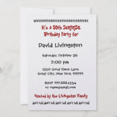 50e OPLEIDING Sjabloon voor uitnodiging op feestda (Achterkant)