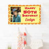 50e Oranje aanloopfoto Spandoek (Insitu)