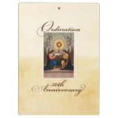 50e Ordination Jubileum Angels at Altar Klembord (Achterkant)