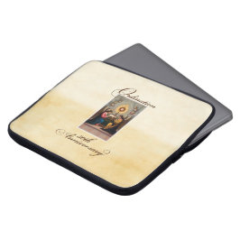 50e Ordination Jubileum Angels at Altar Laptop Sleeve