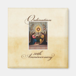 50e Ordination Jubileum Angels at Altar Magneet