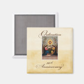 50e Ordination Jubileum Angels at Altar Magneet (Voorkant / Achterkant)